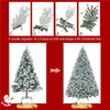 Pre-Lit Snow Flocked Christmas Tree