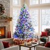 Pre-Lit Snow Flocked Christmas Tree