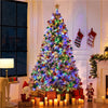 Pre-Lit Snow Flocked Christmas Tree