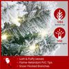 Pre-Lit Snow Flocked Christmas Tree