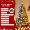 Pre-Lit Snow Flocked Christmas Tree